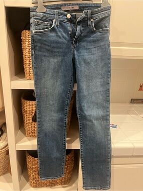 Joe's Jeans Medium Blue Straight-Leg Jeans